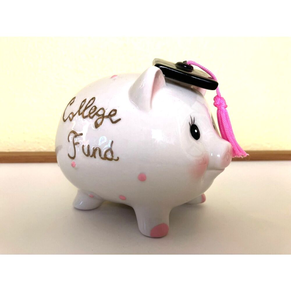 College Fund piggy bank